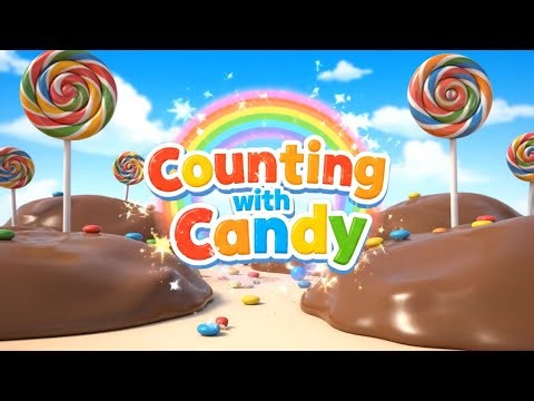 Counting with Candy 1 to 10 🍬 | Fun Learning for Kids #childern #fun #viral #shorts