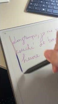 Ecrire en couleurs sur reMarkable Paper Pro avec le Marker Plus (gomme) + shader