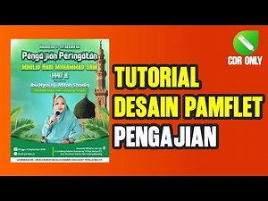 TUTORIAL MEMNUAT PAMFLET PENGAJIAN