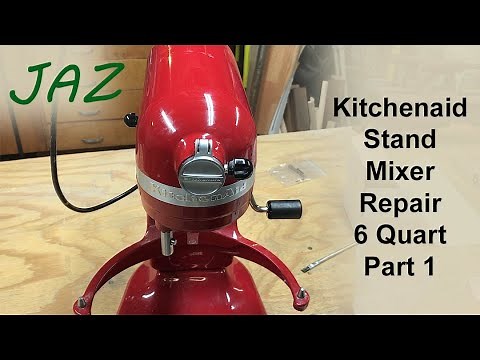 Repairing 6Qt Kitchenaid Stand Mixer Part 1