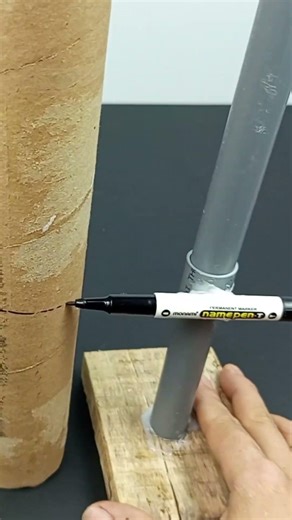 DIY PVC Marking Hack 🔥 #diytools #make #tools