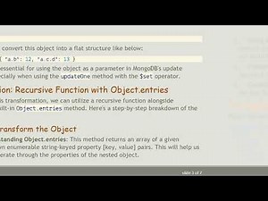 Transforming Ordinary Objects into MongoDB Compatible Formats with JavaScript