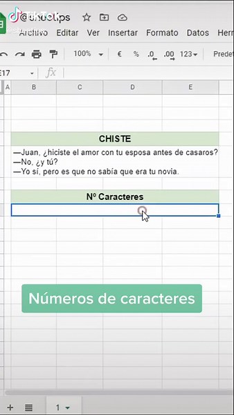 Calcula la longitud de un texto en Excel y Google Sheets