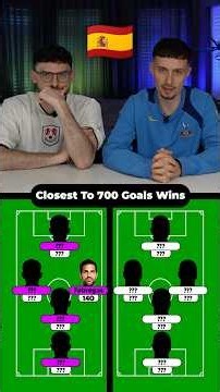 CLOSEST TO 700 CAREER GOALS WINS! ⚽️