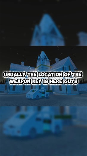 Granny (Roblox) - Weapon Key Location/Lokasi Kunci Senjata [Chapter 3] #roblox #granny #horor #game