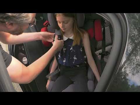 Hercules Small installation with latch connectors & securing a child