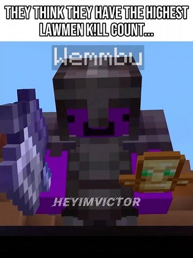 SargeLaw Has the Highest Lawmen Kill Count 😭 #minecraft #unstablesmp #unstableuniverse