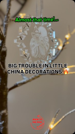 Big Trouble in Little China Decs!  Many more themes a available! See our TikTok and Etsy shops and drop us a follow.  #bigtroubleinlittlechina #retro #movie #vintage #nostalgic #80s #80smusic #xmas #christmas #decoracion #decorations #ornaments #handmadegifts | Back To The Past - Custom Built Memorabilia | Facebook