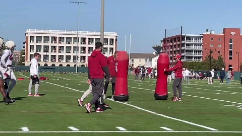 Alabama Quarterbacks at Spring Practice