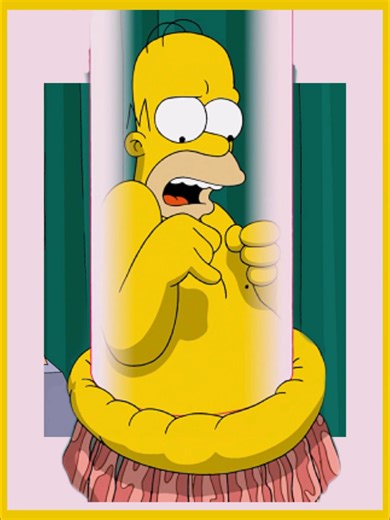 Homer was captured by aliens and wrapped in bacon as a sacrifice.#fyp #fypシ #thesimpsons #cartoon #usa