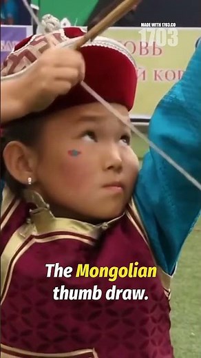 Mongolian Kids Master Archery by Age Five!