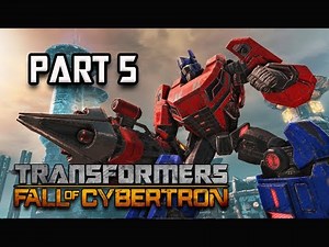 Transformers Fall of Cybertron Walkthrough - Part 5 [Chapter 2] METROPLEX Let's Play PC PS3 XBOX