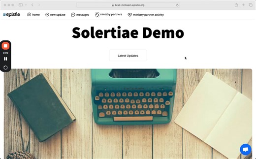 Quick Start Guide to Using Epistle for Partner Essentials Users