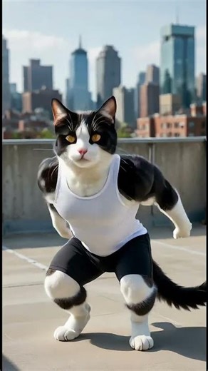 This Cat's HIIT Circuit Is Absolutely Insane 🐱💪