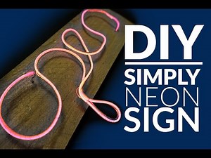 DIY NEON SIGN