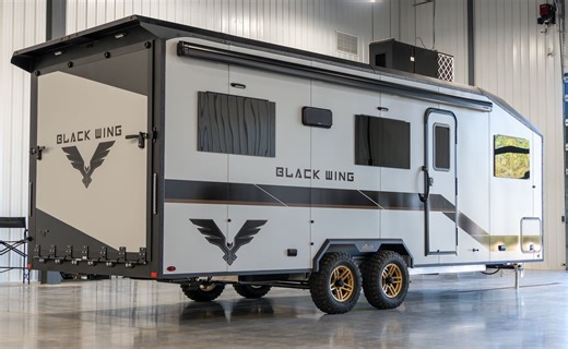 inTech's Solid Black Wing Lineup Is Finally Here To Dominate the Toy-Hauler RV Industry