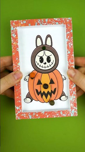 DIY Monster Labubu In Pinballs Game Challenge #labubu #monsterlabubu #diy