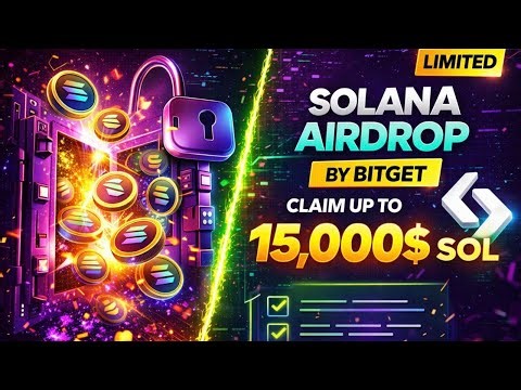 Bitget Solana Airdrop Event | How to Claim Up To 15,000$ SOL Tokens | Full Guide