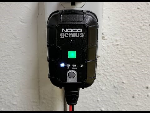 NOCO Genius 1, 1 Amp Charger/Maintainer. Use and First Impressions.