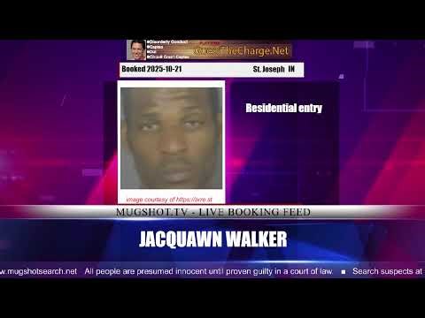 Mugshot TV - Live Arrest Booking Video Stream