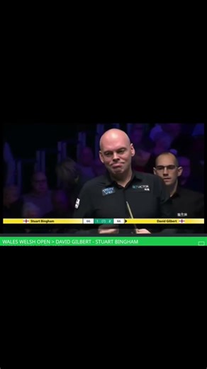 Short form David gilbert vs stuart BINGHAM // British open 2026// highlights / best frames #foryou