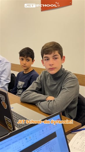 Uşaqlar üçün IT kursları on Instagram: "🚀 JET School — texnologiyaya marağın real bacarıqlara çevrildiyi məkandır JET School-da 8-17 yaş arası uşaqlar və yeniyetmələr IT ilə sadəcə tanış olmur - yaratmağı, düşünməyi və biliklərini praktikada tətbiq etməyi öyrənirlər 💻✨ Kurslarımız müasir IT sahələrinin əsas istiqamətlərini əhatə edir: 🔹 IT və Kompüter Mühəndisliyi 🔹 Python ilə Back-End 🔹 UI/UX Dizayn (veb və mobil) 🔹 Robotexnika 🔹 Kibertəhlükəsizlik 🔹 Uşaqlar üçün İngilis Dili (5-12 yaş)