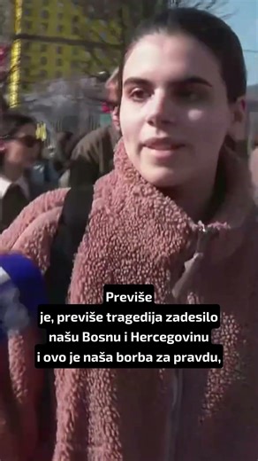 "Treba nam sigurna zemlja gdje nećemo strahovati dok čekamo tramvaj ili dok smo na ulici.