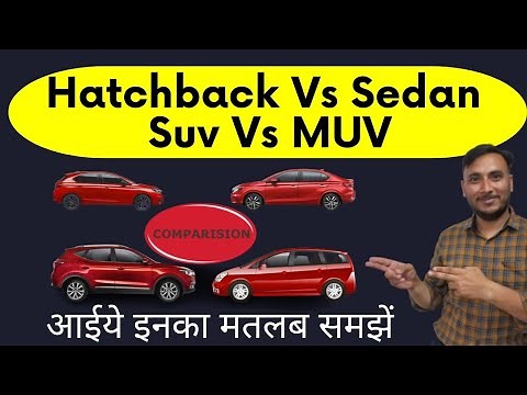 Sedan Hatchback SUV Difference