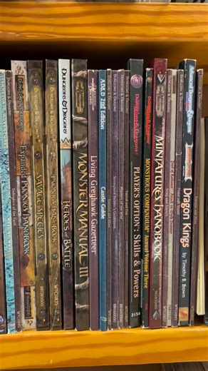 24 reactions | Never have we had so many Dungeons & Dragons RPG books in the shop at one time. These are the ones under $50…慄‍♂️ • • #usedbooks #dungeonsanddragons #dandd #rpg #ttrpg #books #bookshelf #usedbookstore #roleplayinggames #慄‍♂️ # # #bookbuyerscharlotte | Book Buyers | Facebook