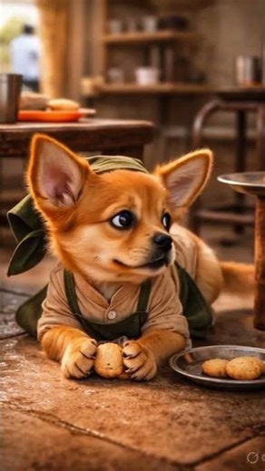 Hungry Puppy Finds Kindness ❤️ Biscuit Story | Emotional Dog #Short