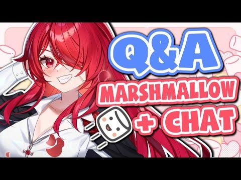 Answering Your Questions! 🌟 Marshmallow Q&A | 🔴LIVE VTuber Just Chatting