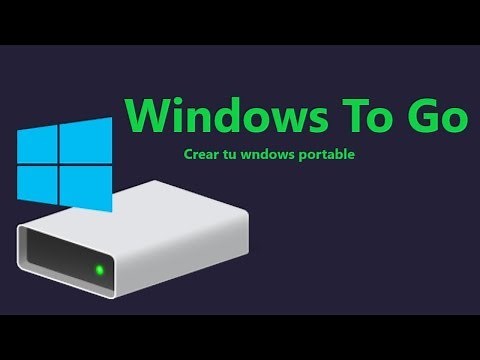 Como crear tu Windows Portable / Windows To Go