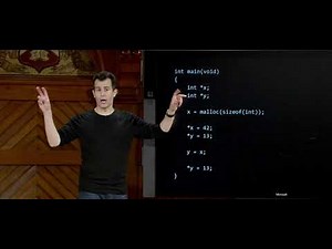 CS50 2018 - Lecture 3 - Memory, Pointer Fun with Binky
