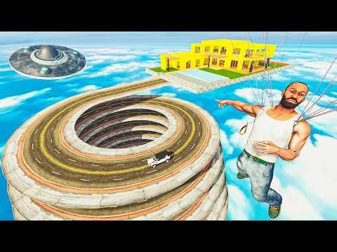 World Most DIFFICULT Road From Franklin Sky Old House - INDIAN BIKES DRIVING 3D