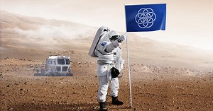 Swedish art student proposes design for international flag of Earth