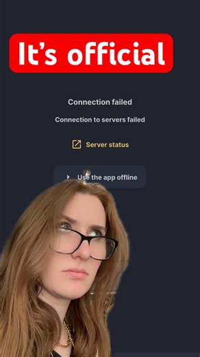Simply Plural servers are officially down 😔 #simplyplural #octocon #dissociativeidentitydisorder