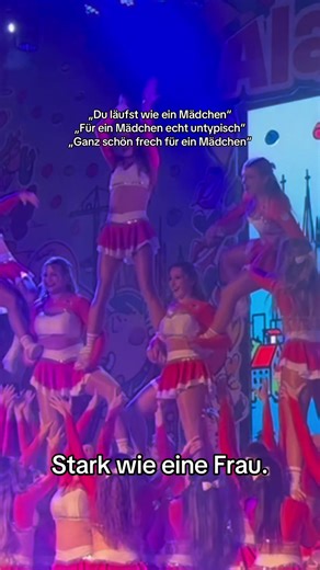 Sei unaufhaltsam wie eine Frau! ♥️ #fccheerleader #weltfrauentag