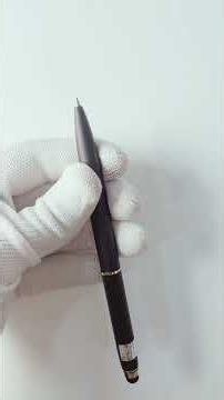 The Ballpen Bazaar Stylus Matt Black Ball Pen combines premium elegance #shorts