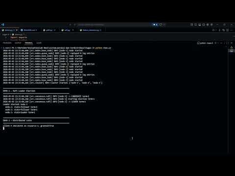 Demonstrasi Distributed Sync System