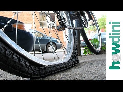 How to fix a bike flat - Repair a bicycle flat