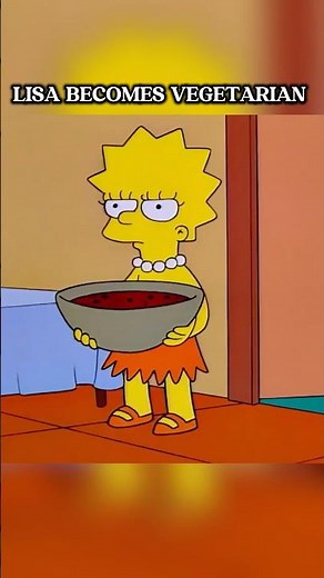 Lisa becomes vegetarian