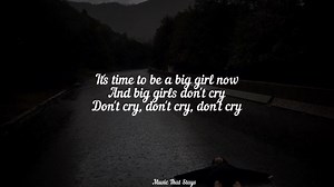 Big Girls Don’t Cry Song by Fergie | The Press War (Lyrics) Kindly subscribe! ☺️ https://youtube.com/c/musicthatstays | Music That Stays