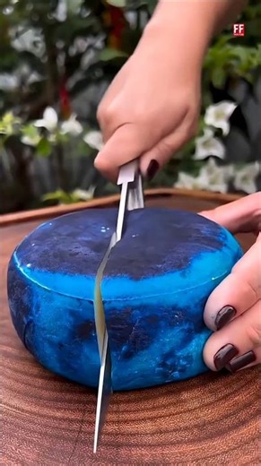 Brazilian Blue Cheese 😲 | Blue Coloured Cheese Explained #shorts