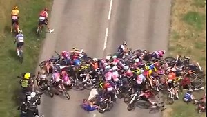 1.5K views · 75 reactions | The first Tour De France Femmes (for women) gets underway https://web.archive.org/web/20220728143840/https://www.telegraph.co.uk/cycling/2022/07/28/watch-30-woman-pile-up-tour-de-france-femmes-brings-race-halt/ | Traditional Britain Group - Lifeboat | Facebook