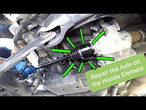 Fix the honda element rear axle