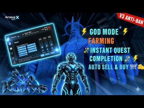 🔥INSANE SCRIPT - Solo Hunters 🐉[RELEASE] | AUTO FARM + AUTO QUEST + GOD MODE