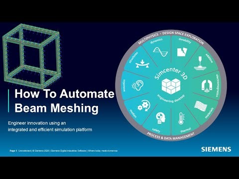 How To Automate Beam Meshing
