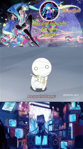 Mii-kun is a cute mummy! || #anime #animeedit #animeshorts #music #trending