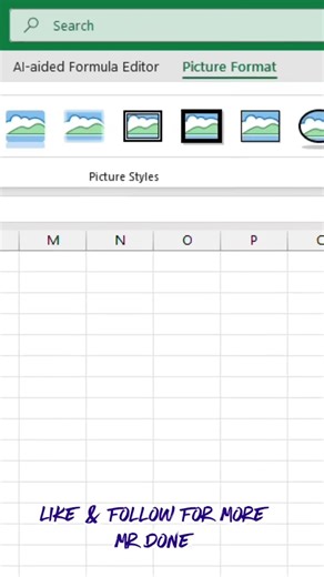 How to remove the background of any object in Excel