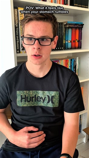 POV: What it feels like when your stomach rumbles #comedy #funny #shortvideos #shorts #viralvideo